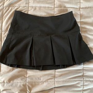 never worn black garage mini skirt